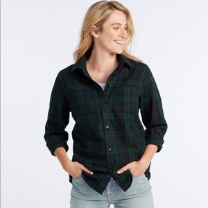 L.L. Bean Plaid Flannel